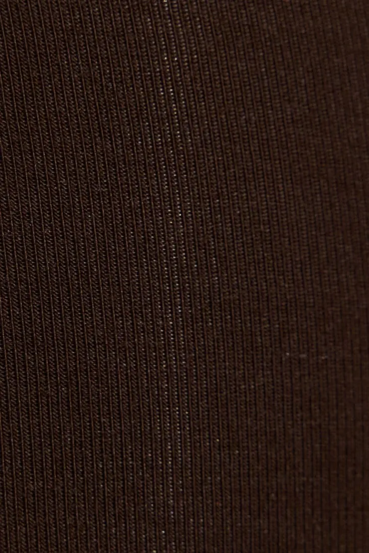 Smooth Off Shoulder Top - Garage - Brown - Women Clothing sold by Garage product image thumbnail 5