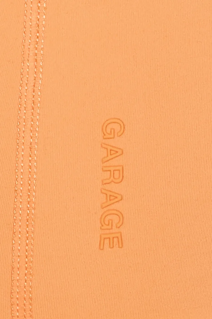 Active Cami Romper - Garage - Orange - Women Clothing sold by Garage product image thumbnail 4