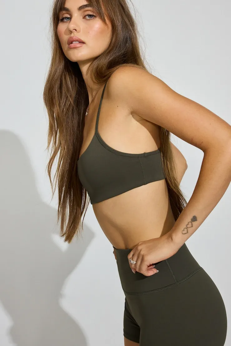 Active Y-Back Bralette - Garage - Green - Women Clothing sold by Garage product image thumbnail 2