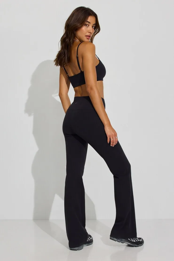 Active Flare Leggings - Garage - Black - Women Clothing sold by Garage product image thumbnail 4