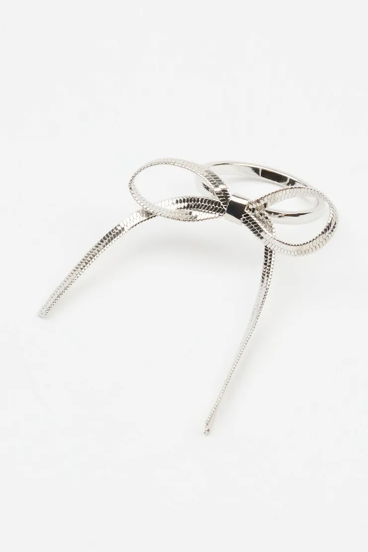 Snake Chain Ring - Garage - Grey - Women Clothing sold by Garage product image thumbnail 2