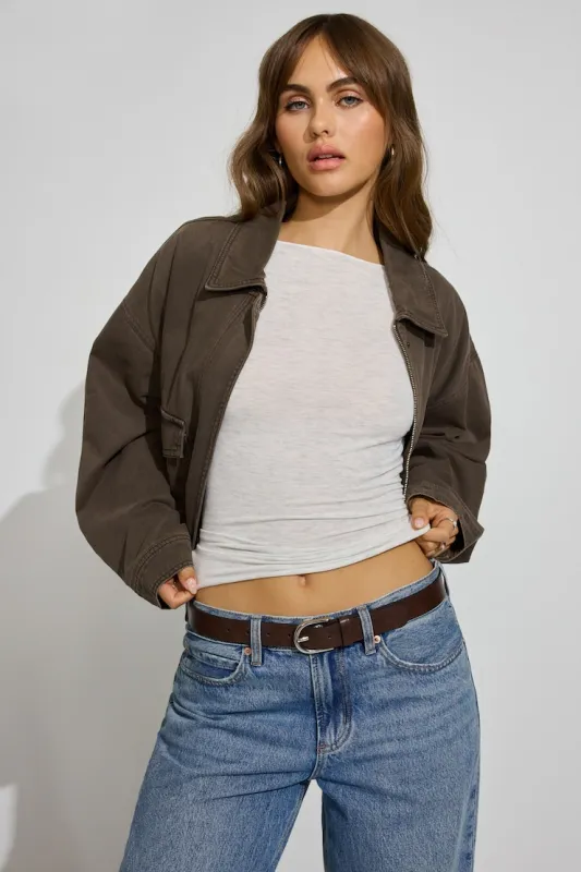 U Buckle Classic Belt - Garage - Brown - Women Clothing made by Garage