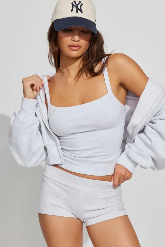 StretchTerry Binding Cami Top - Garage - Greys - Women Clothing made by Garage