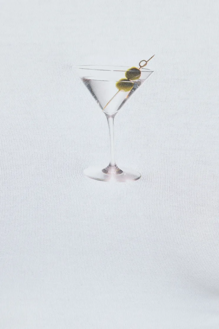 SuperSoft Cropped Crewneck T-Shirt - Garage - White - Women Clothing sold by Garage product image thumbnail 4