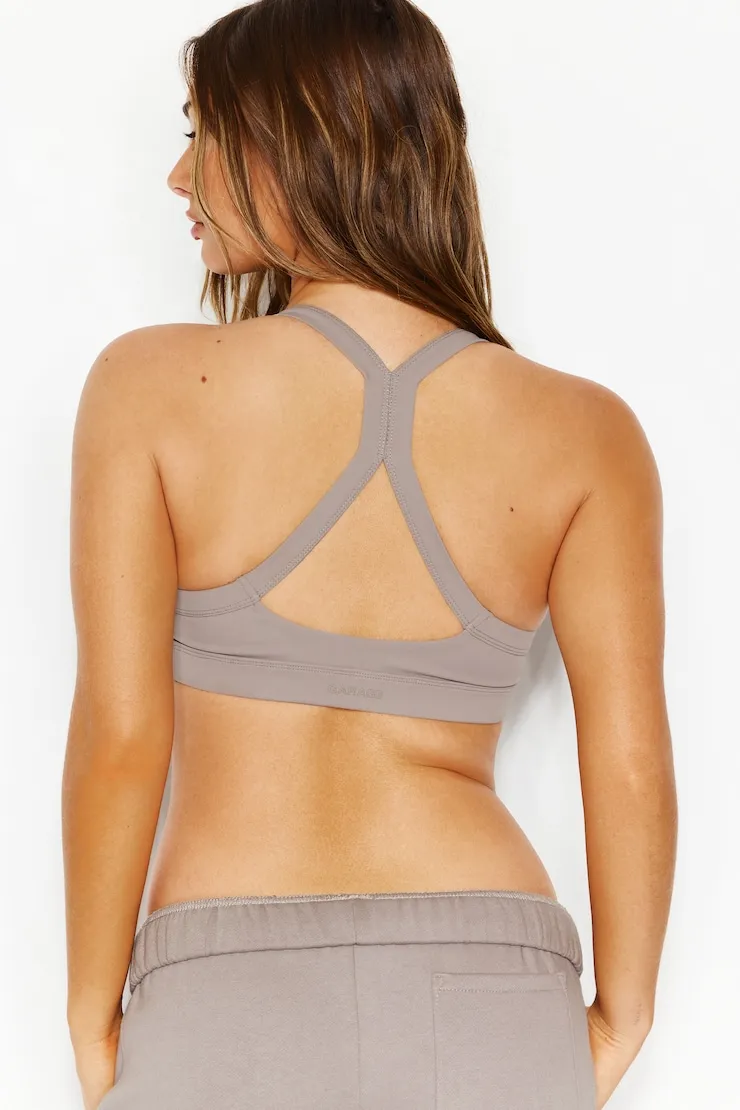 Active Portrait Neck Bra - Garage - Beige - Women Clothing sold by Garage product image thumbnail 5