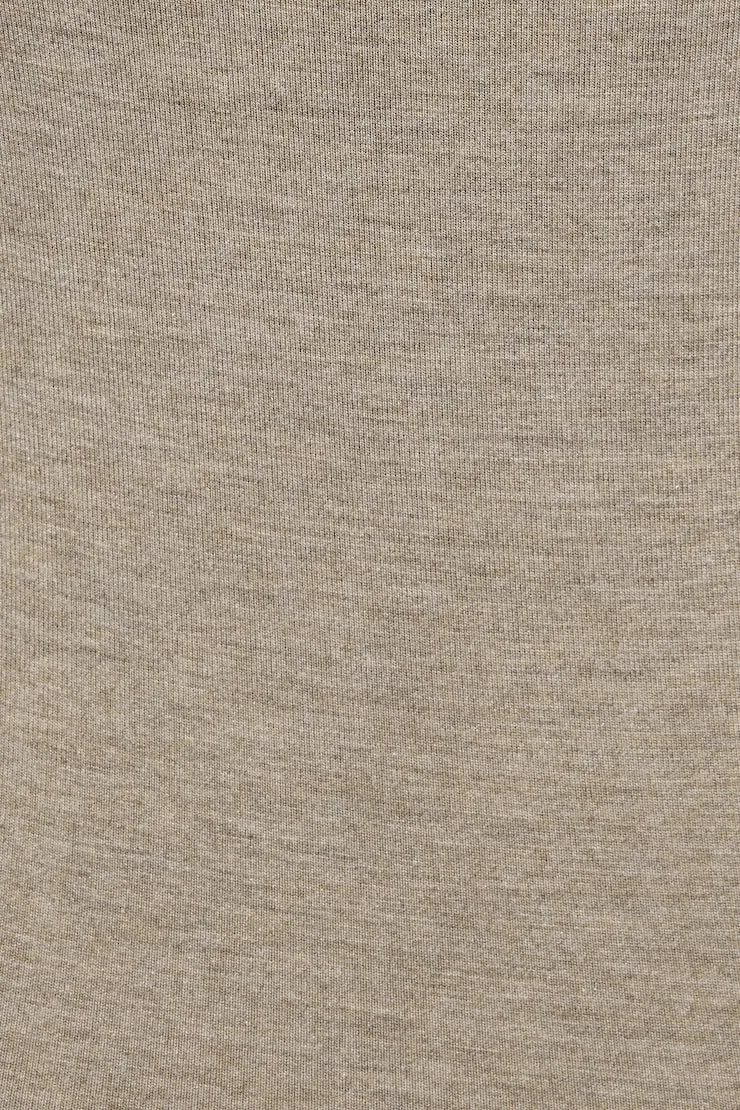 Smooth Long Sleeve Crewneck Top - Garage - Brown - Women Clothing sold by Garage product image thumbnail 4