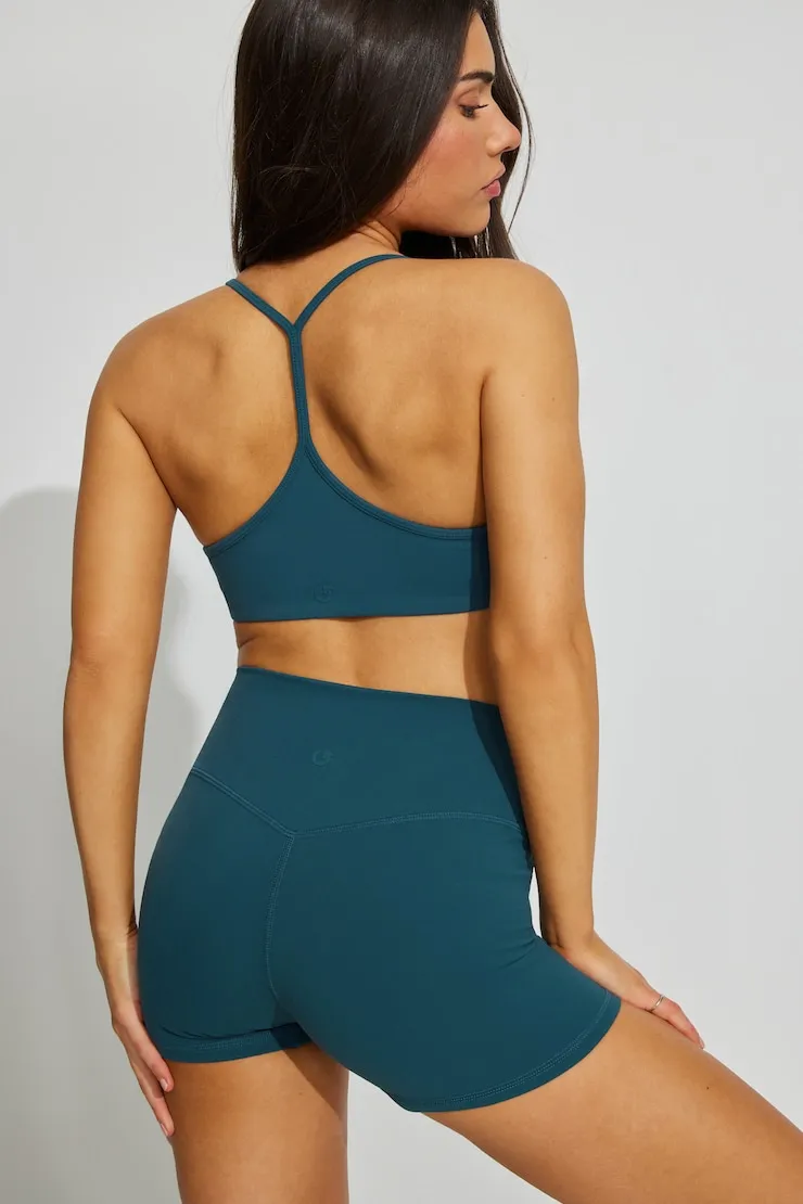 Active Booty Shorts - Garage - Blue - Women Clothing sold by Garage product image thumbnail 3