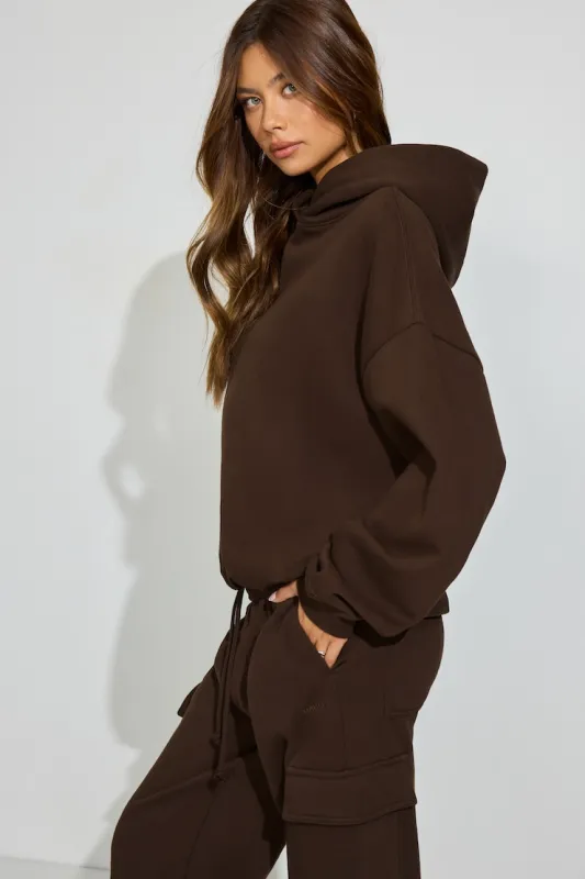 UltraFleece Hoodie - Garage - Brown - Women Clothing made by Garage