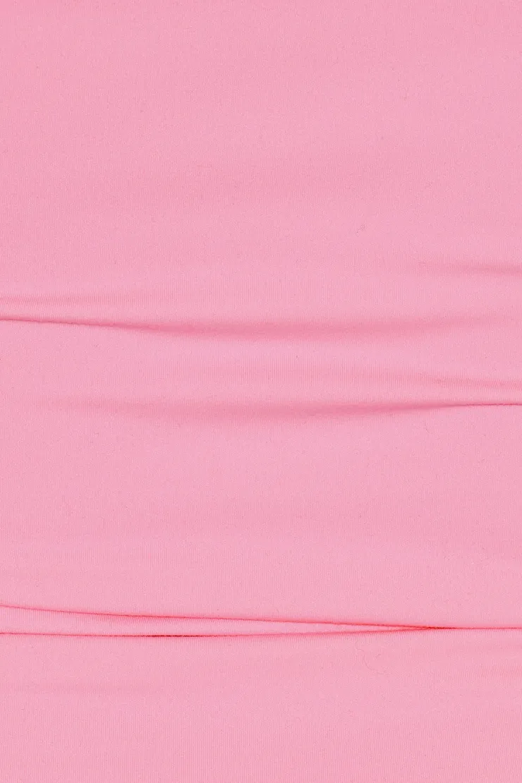 Sleek Plunge T-Shirt - Garage - Pink - Women Clothing sold by Garage product image thumbnail 5
