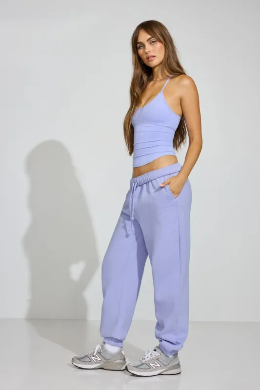 UltraFleece Boyfriend Sweatpants - Garage - Purple - Women Clothing made by Garage
