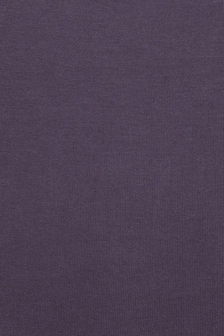 SuperSoft Cropped Crewneck T-Shirt - Garage - Purple - Women Clothing sold by Garage product image thumbnail 4
