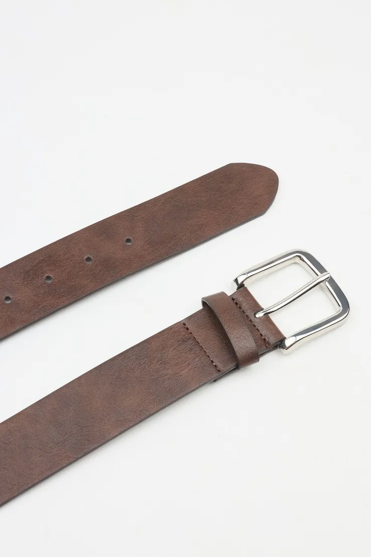 Square Classic Belt - Garage - Brown - Women Clothing sold by Garage product image thumbnail 2