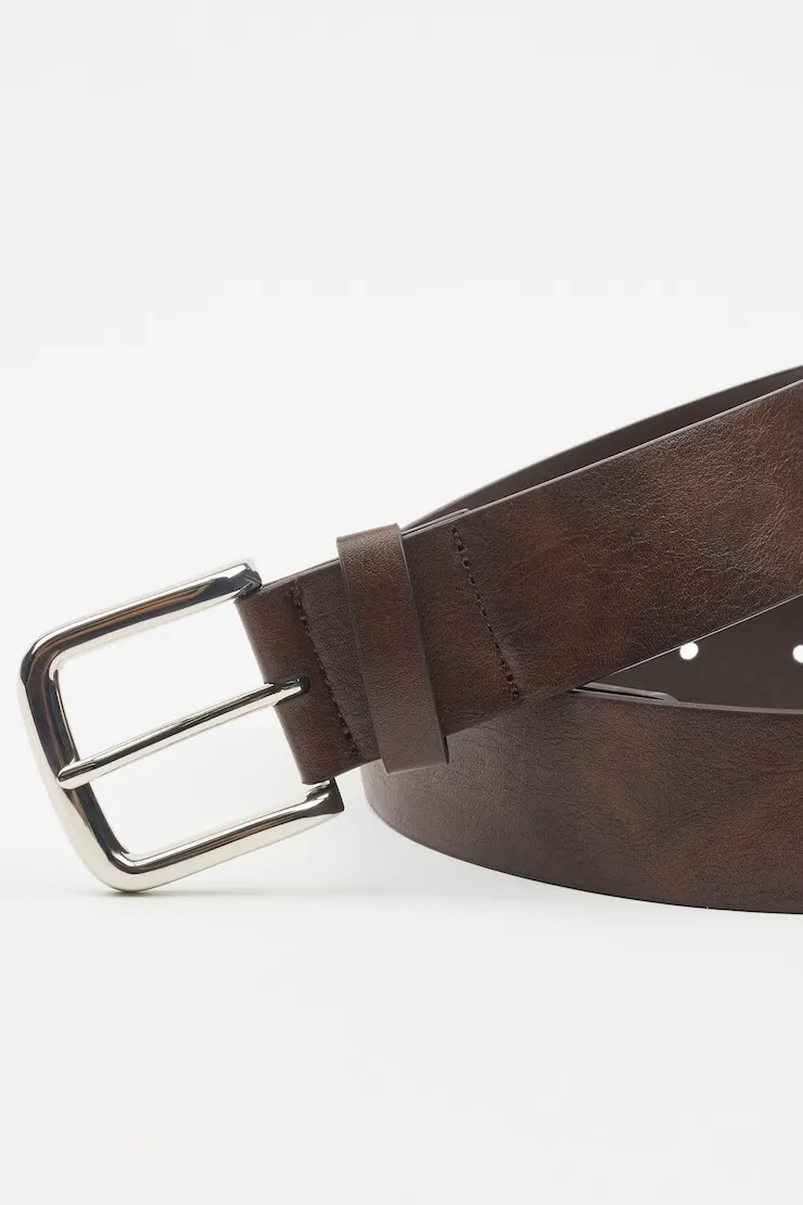 Square Classic Belt - Garage - Brown - Women Clothing sold by Garage product image thumbnail 3