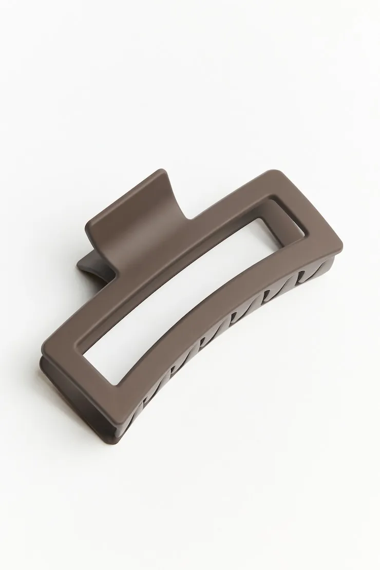 Oversized Rectangle Claw Clip - Garage - Beige - Women Clothing sold by Garage product image thumbnail 2