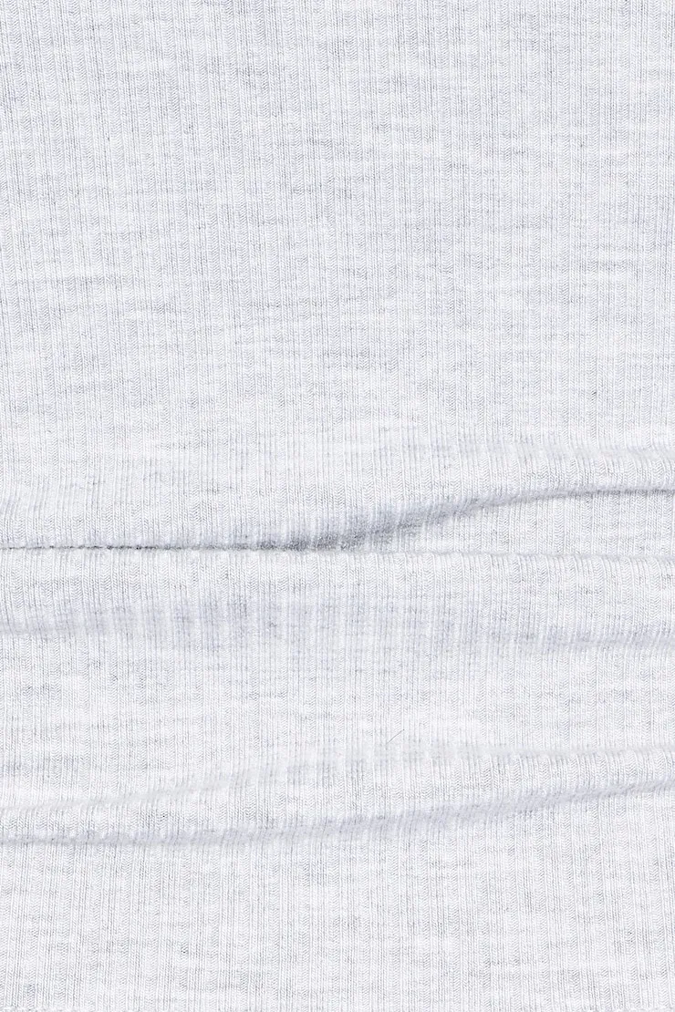 Open Neck Ribbed Cami Top - Garage - Greys - Women Clothing sold by Garage product image thumbnail 4