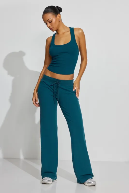 Snatch Booty StretchTerry™ Pants - Garage - Blue - Women Clothing made by Garage