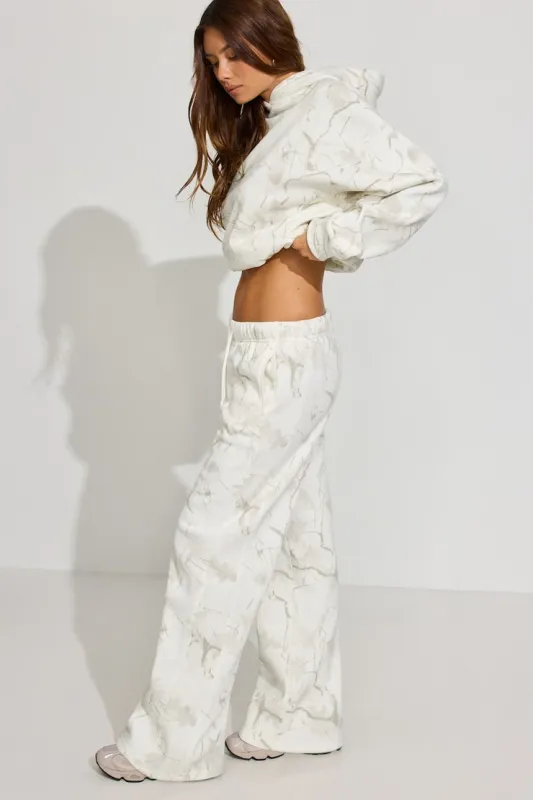 UltraFleece Straight Leg Sweatpants - Garage - White - Women Clothing made by Garage