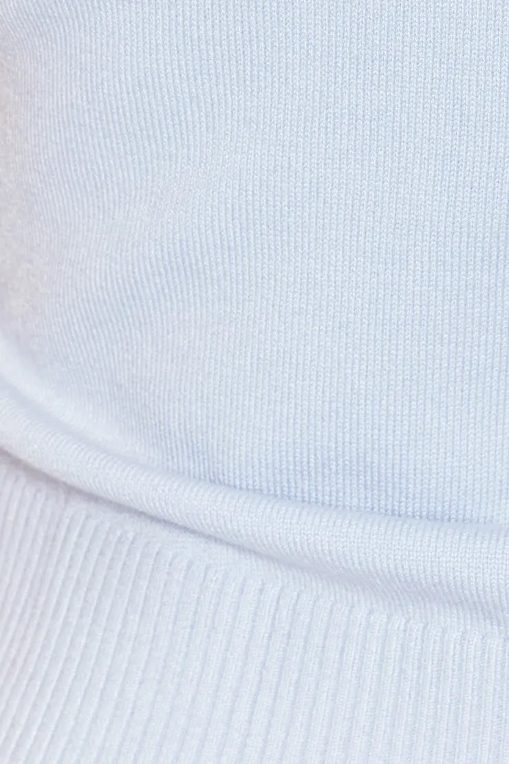 Cropped Button Up Top - Garage - Blue - Women Clothing sold by Garage product image thumbnail 5