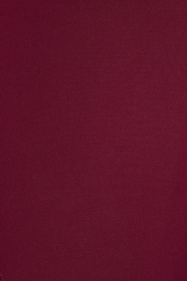Boomerang Cheeky Bikini Bottom - Garage - Burgundy - Women Clothing sold by Garage product image thumbnail 4