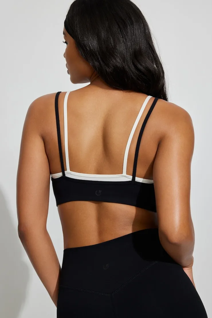 Active Double Layer Bra - Garage - Black - Women Clothing sold by Garage product image thumbnail 3