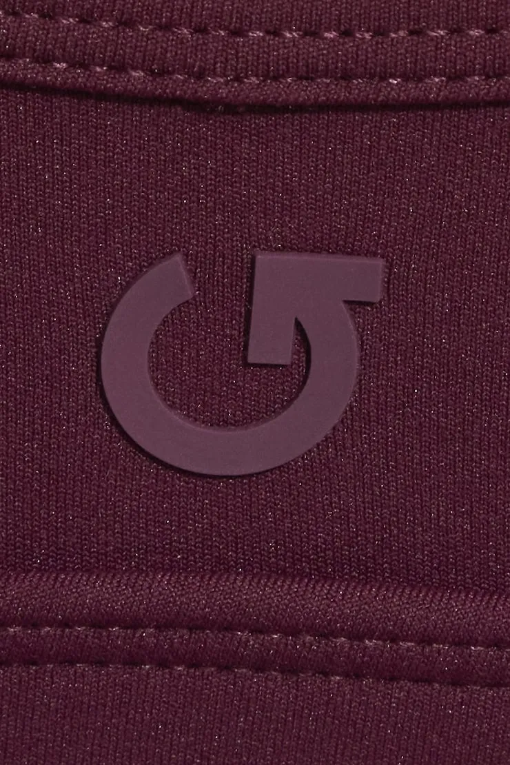 Active Layered Halter Bra - Garage - Burgundy - Women Clothing sold by Garage product image thumbnail 5