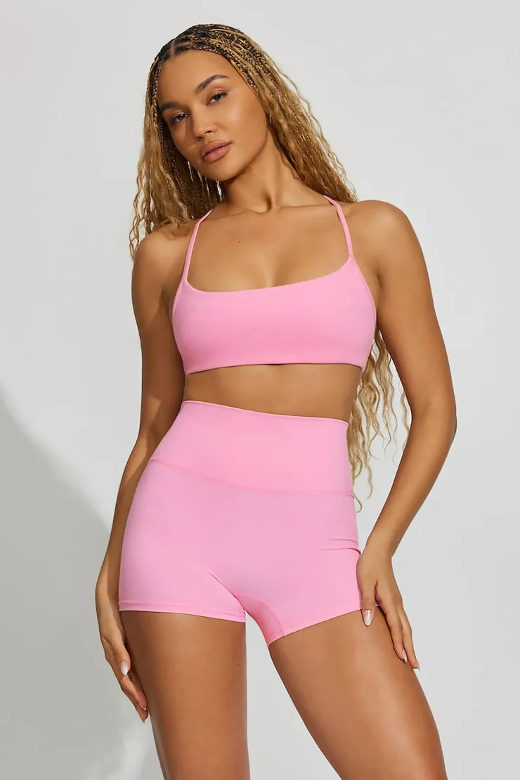 Active Y-Back Bra - Garage - Pink - Women Clothing sold by Garage product image thumbnail 4
