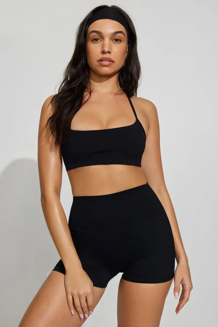 Active Booty Shorts - Garage - Black - Women Clothing sold by Garage product image thumbnail 3