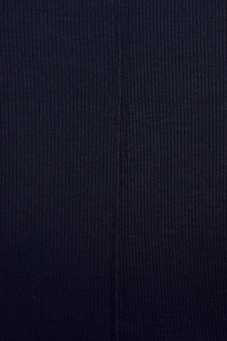 Serene Deep V-Neck Long Sleeve Top - Garage - Navy - Women Clothing sold by Garage product image thumbnail 4