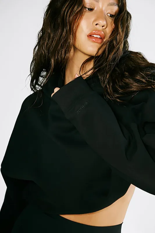 UltraFleece Hoodie - Garage - Black - Women Clothing made by Garage