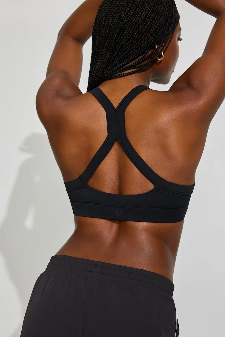 Active Portrait Neck Bra - Garage - Black - Women Clothing sold by Garage product image thumbnail 3
