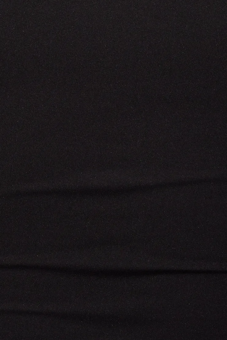 Sleek Crewneck Long Sleeve Top - Garage - Black - Women Clothing sold by Garage product image thumbnail 4