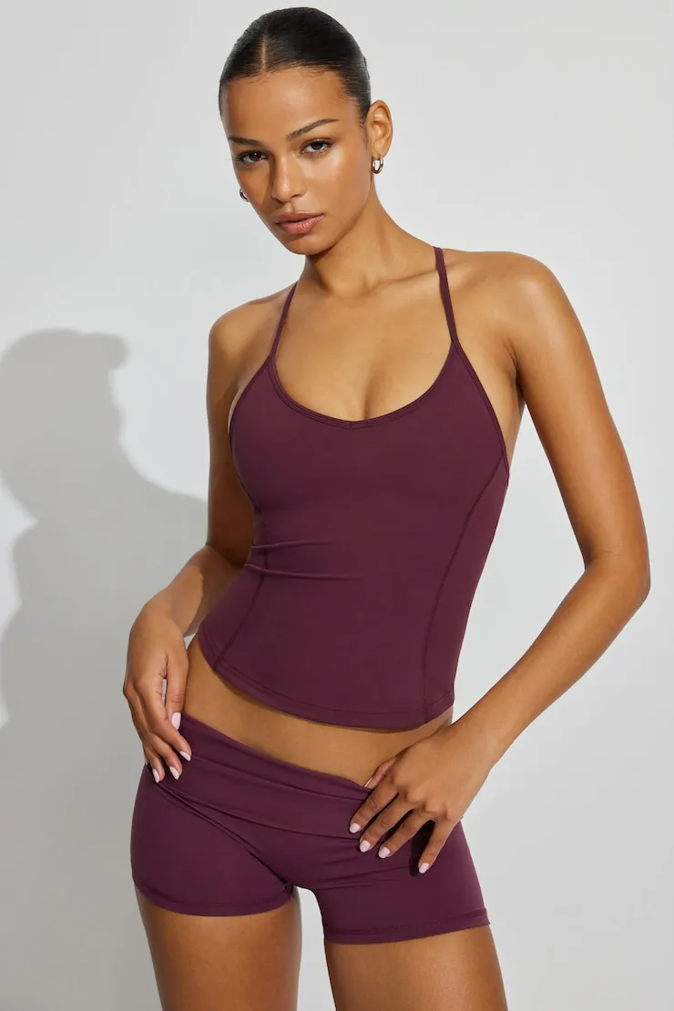Active Y-Back Tank Top - Garage - Burgundy - Women Clothing sold by Garage product image thumbnail 2