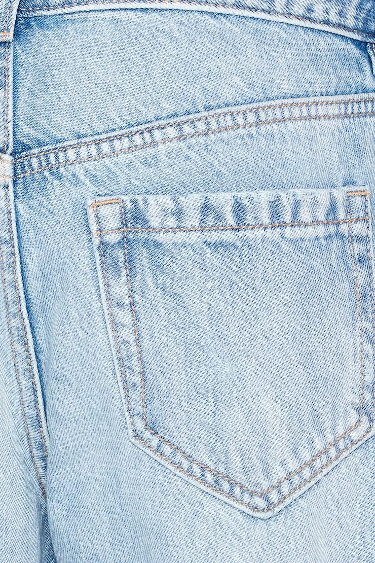 Low Rise Relaxed Jeans - Garage - Blue - Women Clothing sold by Garage product image thumbnail 4