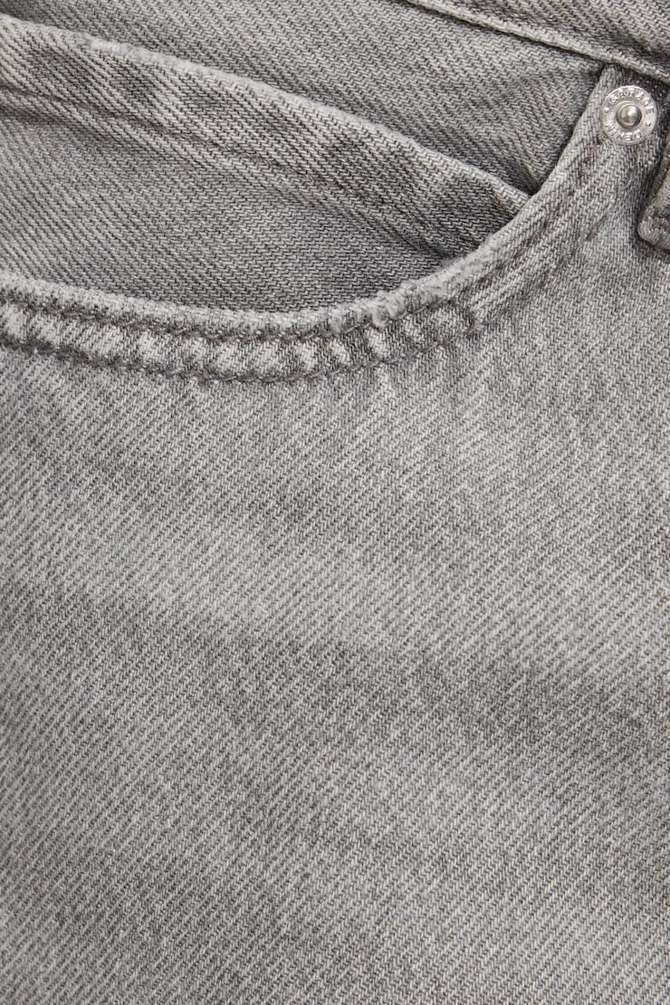 Low Rise Baggy Jeans - Garage - Black - Women Clothing sold by Garage product image thumbnail 4