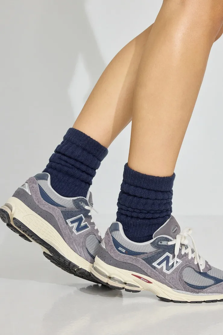 SoftCotton The Cloud Socks - Garage - Navy - Women Clothing sold by Garage product image thumbnail 3