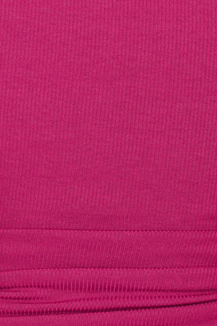 SnatchRib Scoop Tank Top - Garage - Pink - Women Clothing sold by Garage product image thumbnail 4