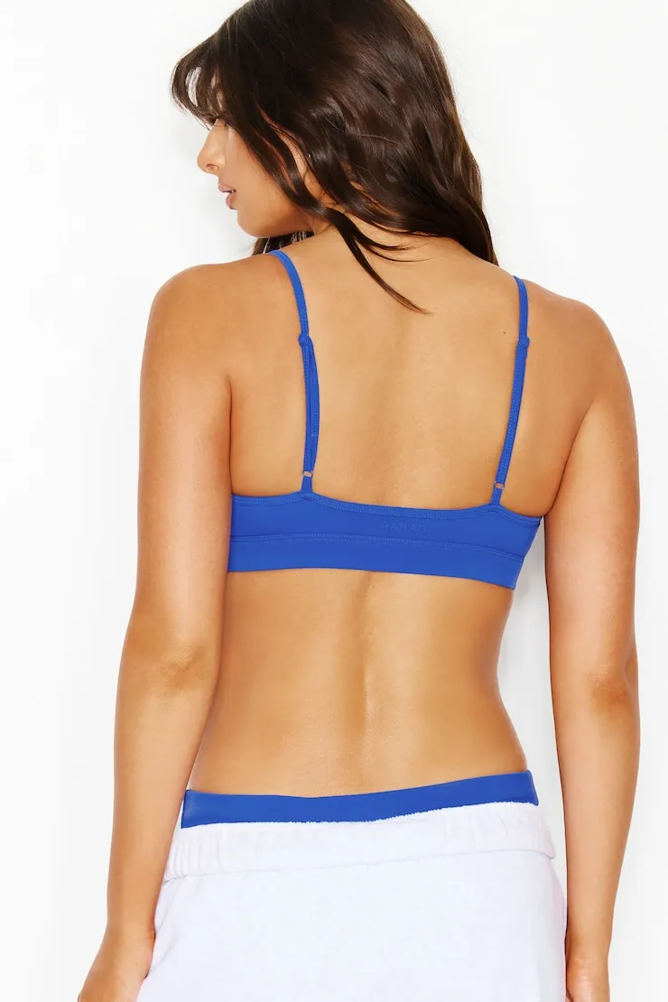 Active Triangle Bra - Garage - Blue - Women Clothing sold by Garage product image thumbnail 4
