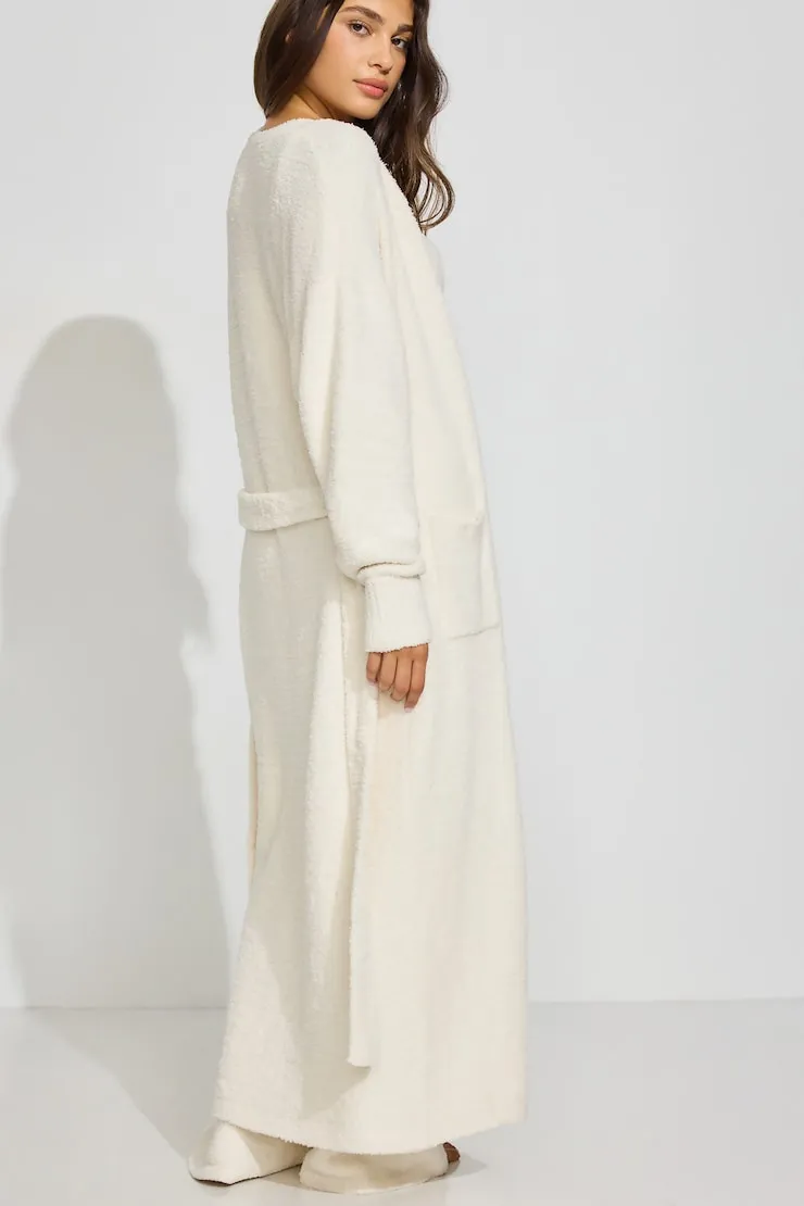 Plush Robe - Garage - Beige - Women Clothing sold by Garage product image thumbnail 3