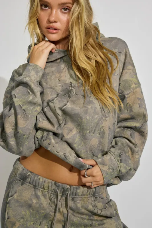 UltraFleece Hoodie - Garage - Green - Women Clothing made by Garage