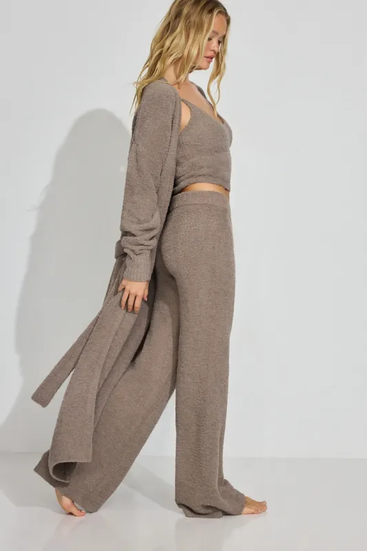Plush Robe - Garage - Beige - Women Clothing made by Garage