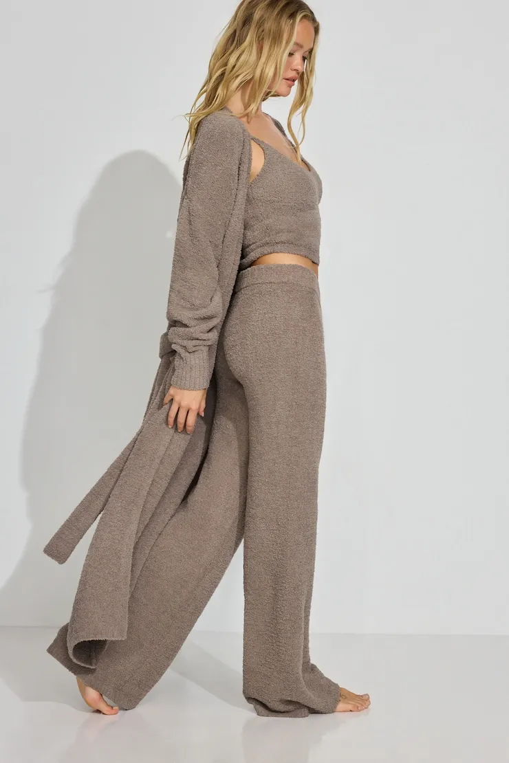 Plush Robe - Garage - Beige - Women Clothing sold by Garage