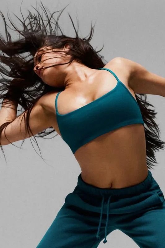 Active Y-Back Bralette - Garage - Blue - Women Clothing made by Garage