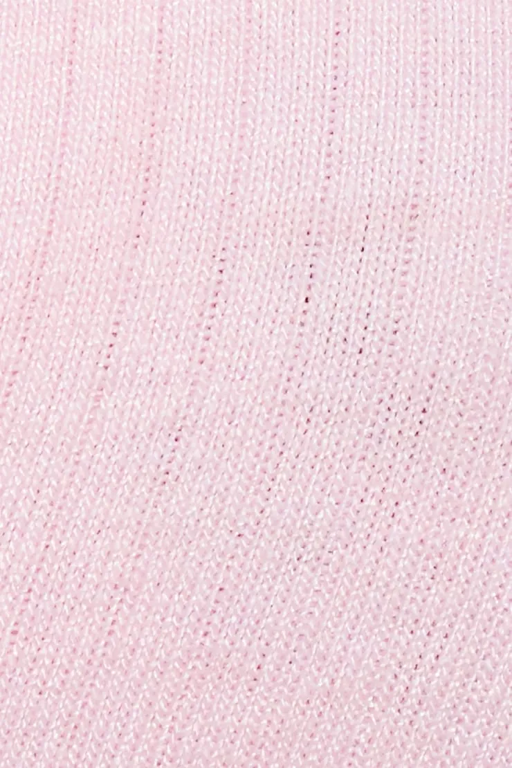 Sheer Ribbed Bralette - Garage - Pink - Women Clothing sold by Garage product image thumbnail 4