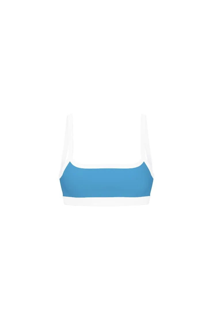 Active Low Back Micro Bra - Garage - Blue - Women Clothing sold by Garage product image thumbnail 2