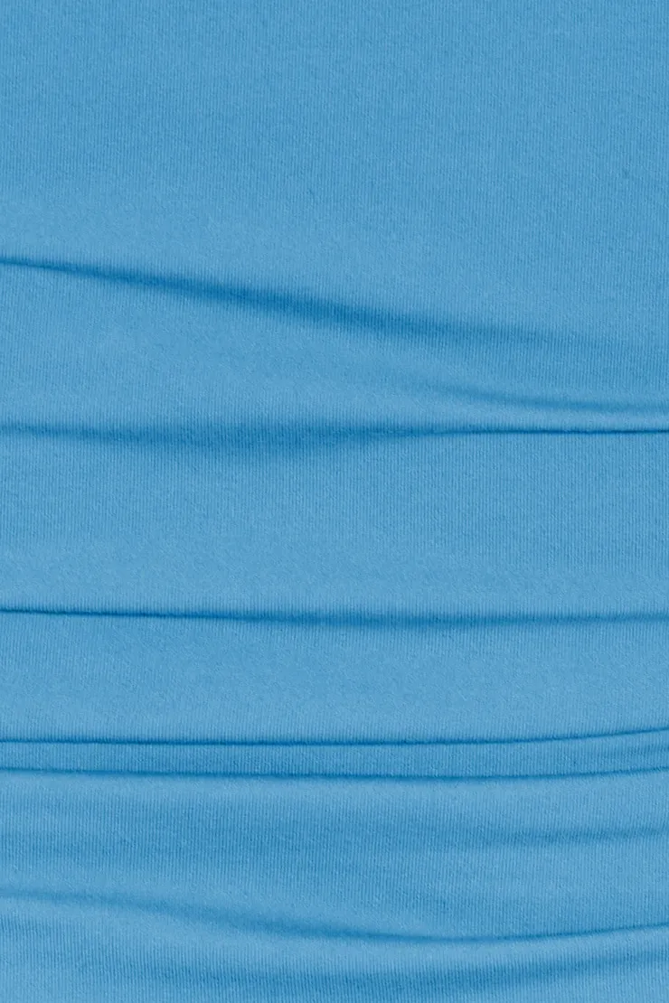 Sleek Crewneck T-Shirt - Garage - Blue - Women Clothing sold by Garage product image thumbnail 5