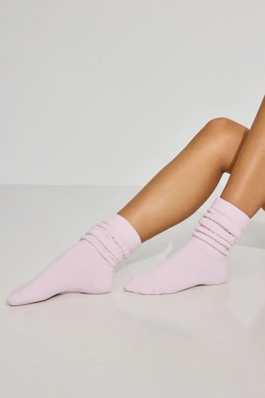 The Cloud Socks - Garage - Pink - Women Clothing made by Garage
