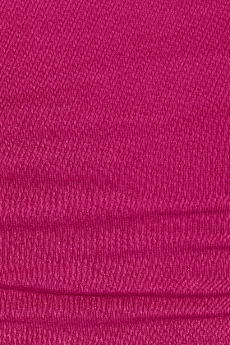 SuperSoft Crewneck Cropped T-Shirt - Garage - Pink - Women Clothing sold by Garage product image thumbnail 5