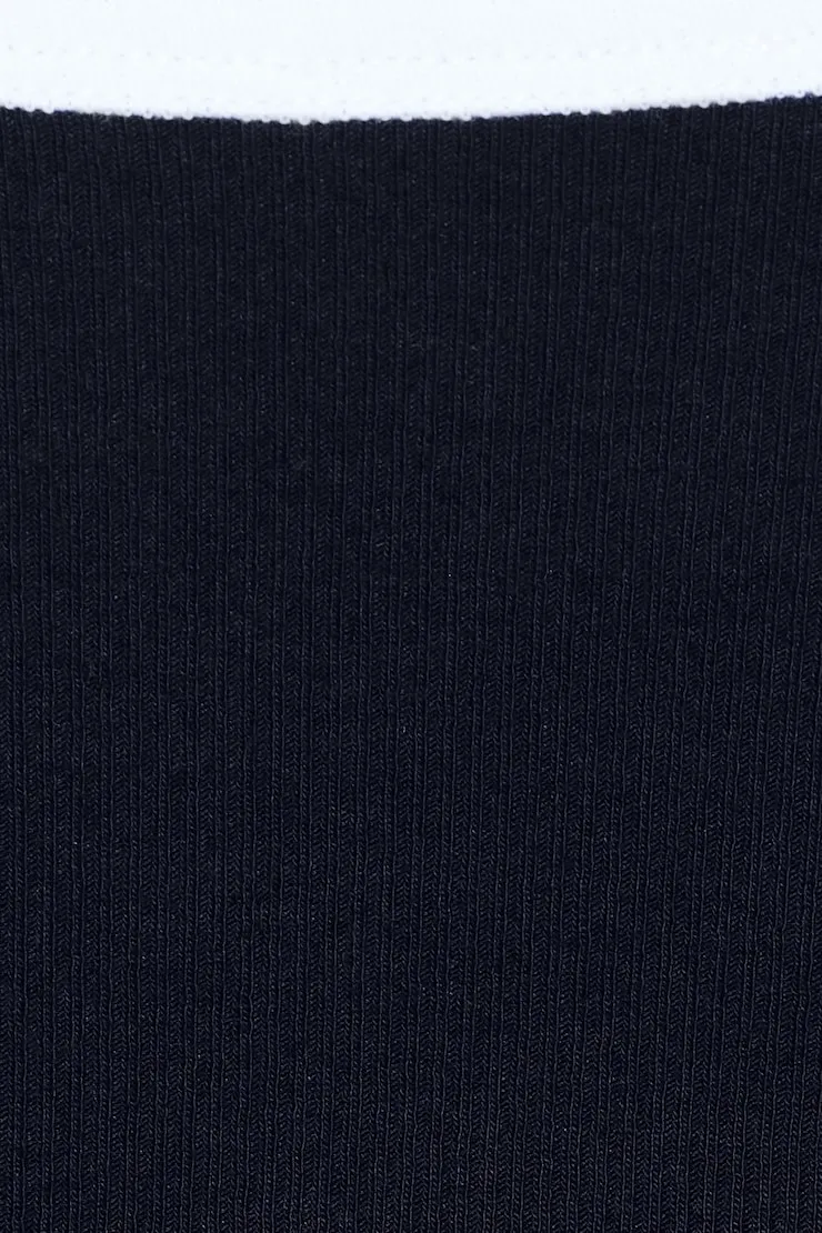 SnatchRib Scoop Cami Top - Garage - Navy - Women Clothing sold by Garage product image thumbnail 5