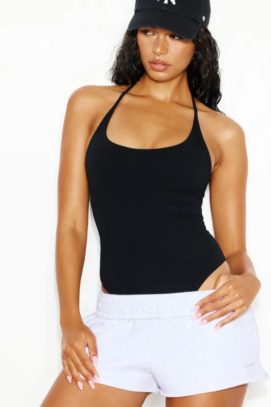 Active T-Back Bodysuit - Garage - Black - Women Clothing made by Garage