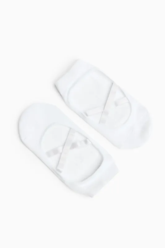 The Pilates Socks - Garage - White - Women Clothing made by Garage